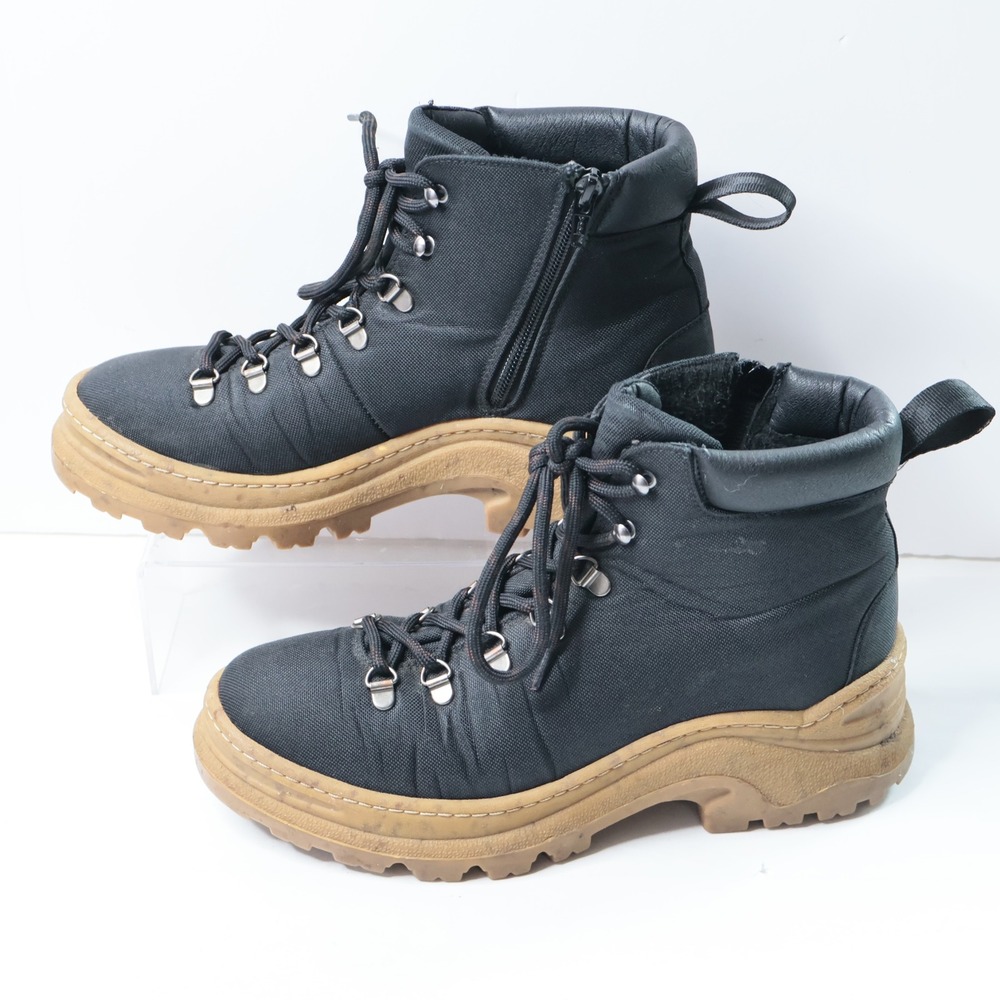 Thesus Weekend Boot Z in Black Womens 40 EUR 8.5 US Hiking Shoes Gorpcore Chunky